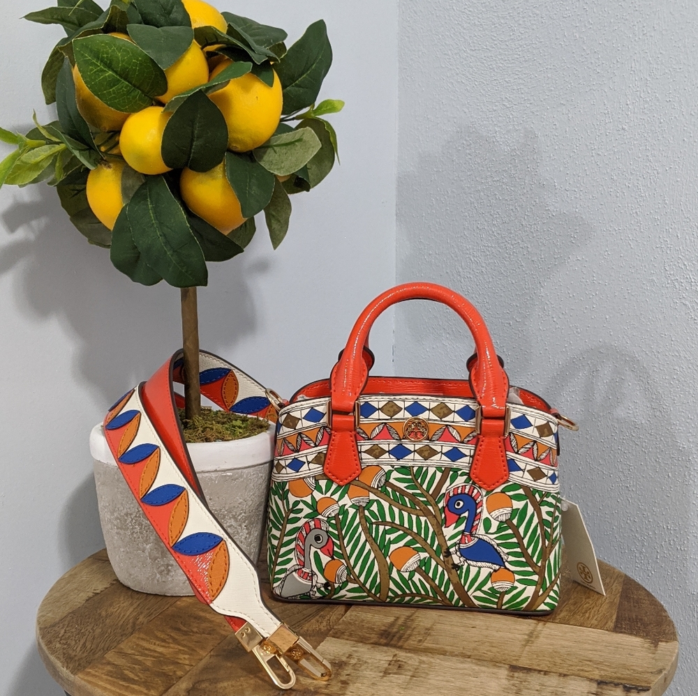 🦜SOLD🦜NWT Tory Burch "Something Wild" mini purse - Picture 1 of 11